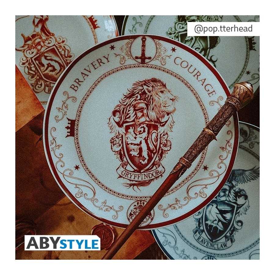 ABYstyle - HARRY POTTER - Set de 4 Assiettes - Maisons Poudlard :  : Cuisine et Maison