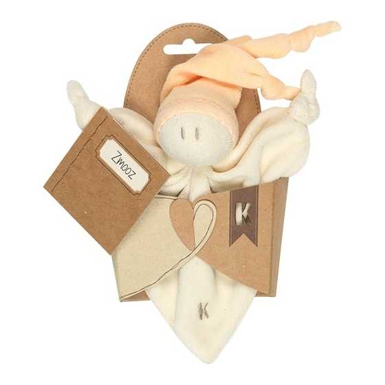 Doudou chiffon bonnet orange - Keptin-Jr