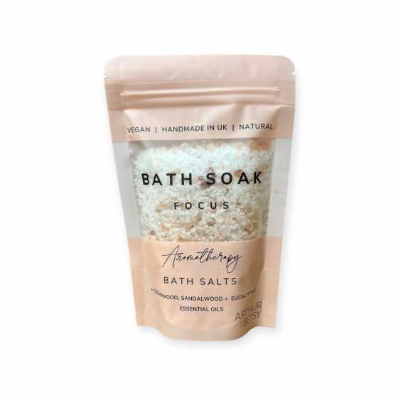Pochette à sels de bain d'aromathérapie - Focus