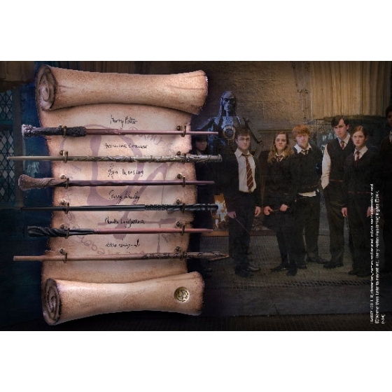 Présentoir baguettes Armée de Dumbledore - Harry Potter