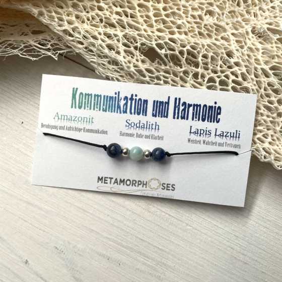 Kleines Armband „Kommunikation und Harmonie“